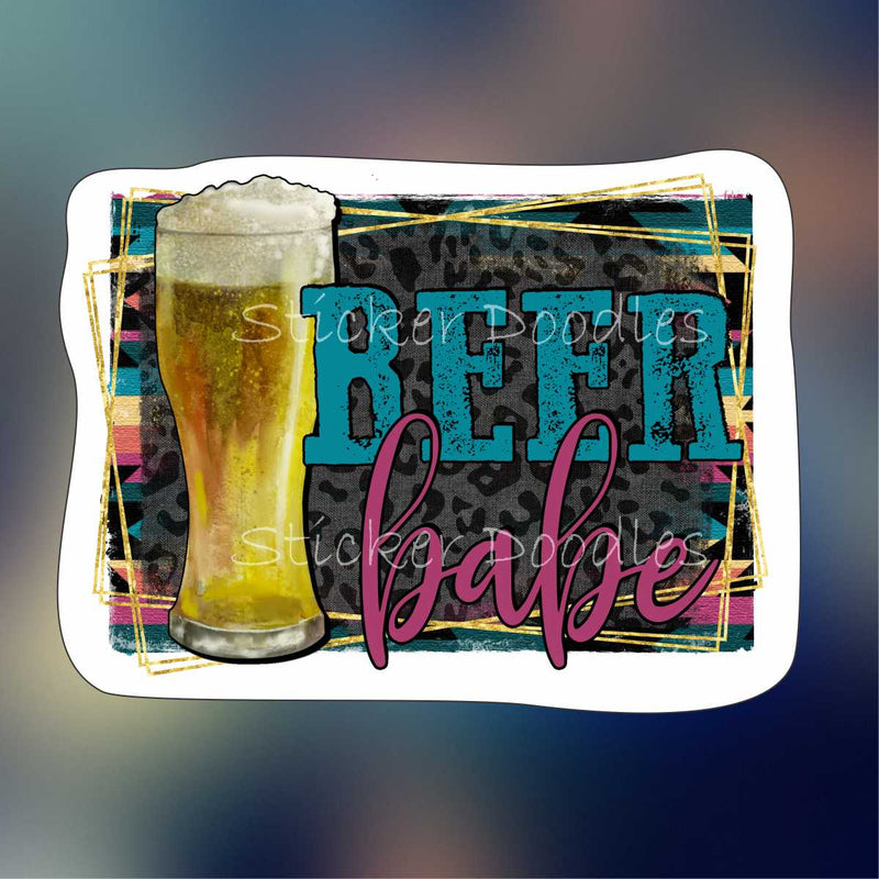 Beer babe - Sticker