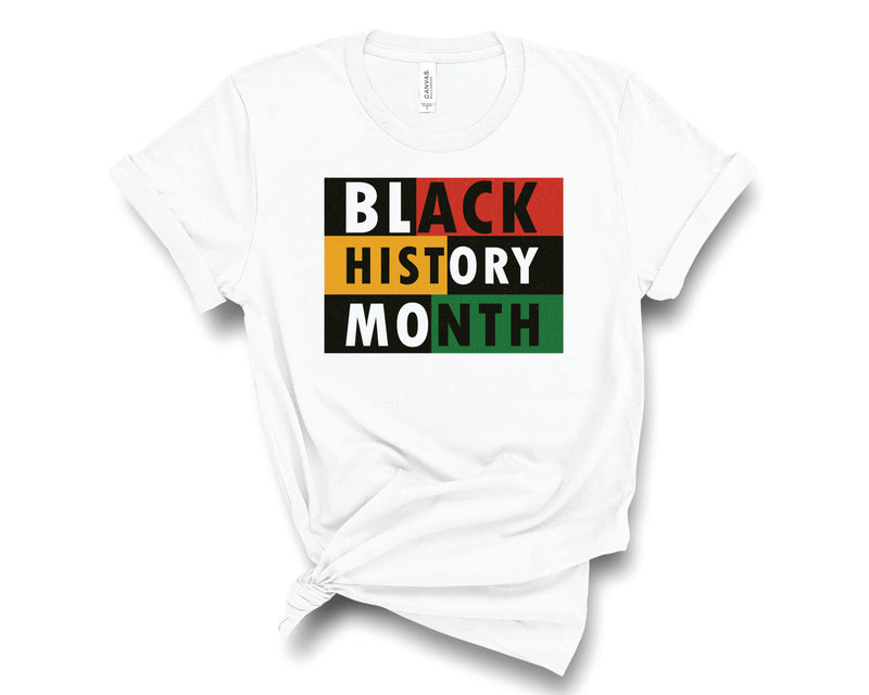 Black History Month Flag Mix - Graphic Tee
