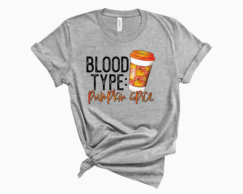 Blood Type Pumpkin Spice - Transfer