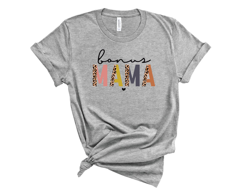 Bonus Mama Half Leopard - Graphic Tee