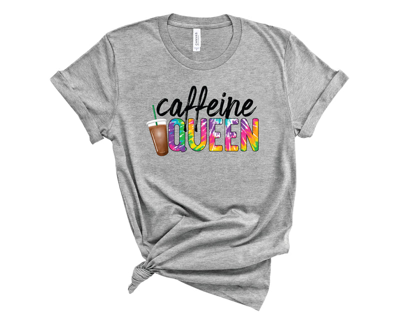Caffeine Queen Tie Dye - Graphic Tee