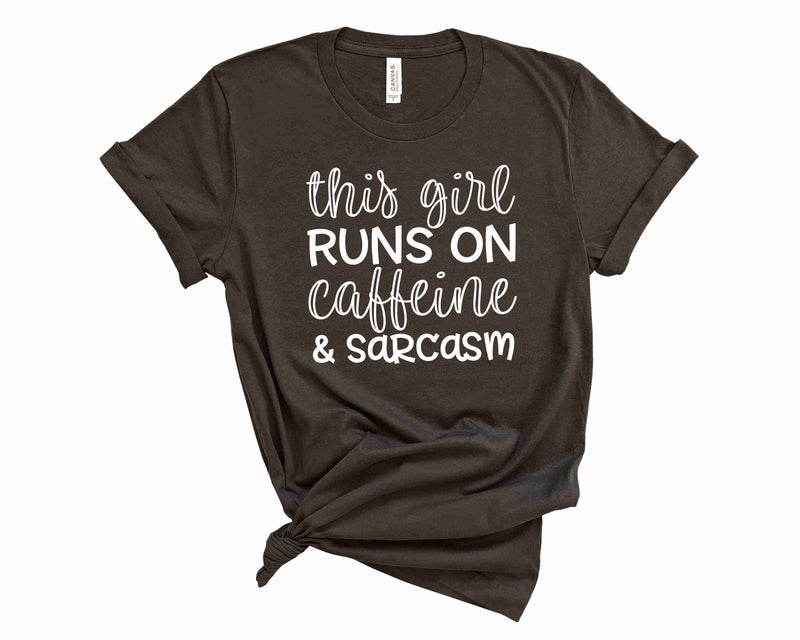 Caffeine and Sarcasm - Graphic Tee