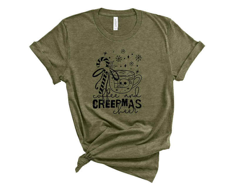 Coffee and Creepmas cheer - Graphic Tee