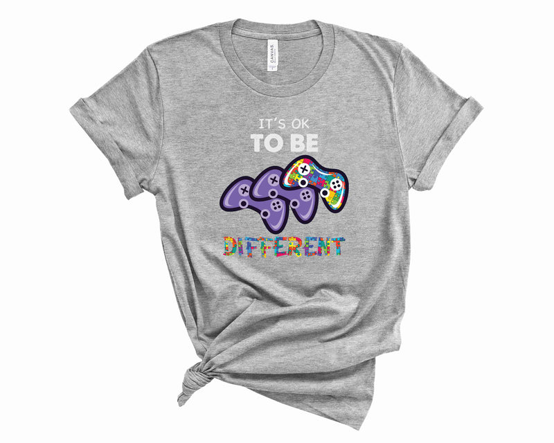 Controller Its Ok To Be Different- Graphic Tee