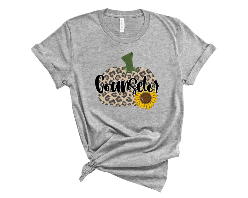 Counselor Leopard Pumpkin - Graphic Tee