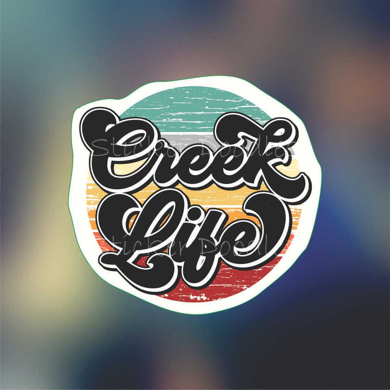 Creek Life - Sticker