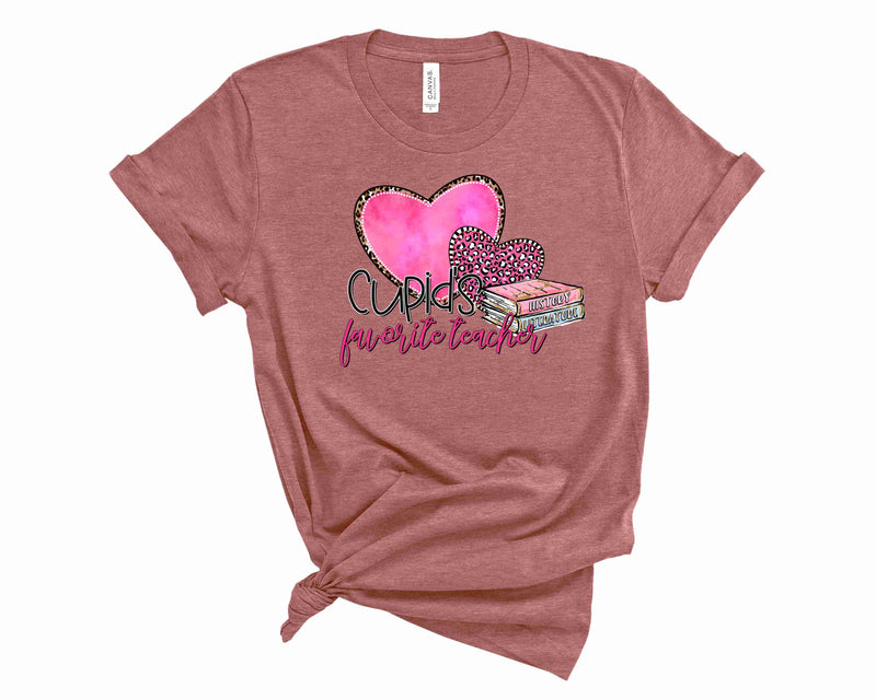 Cupid's Favorite Teacher- Graphic Tee