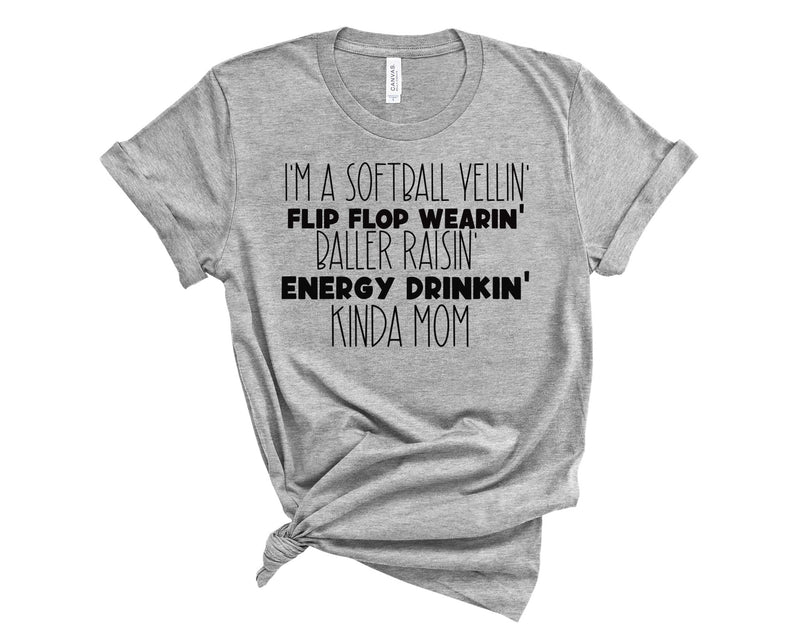 Energy Drinking Kinda Mom SB - Graphic Tee