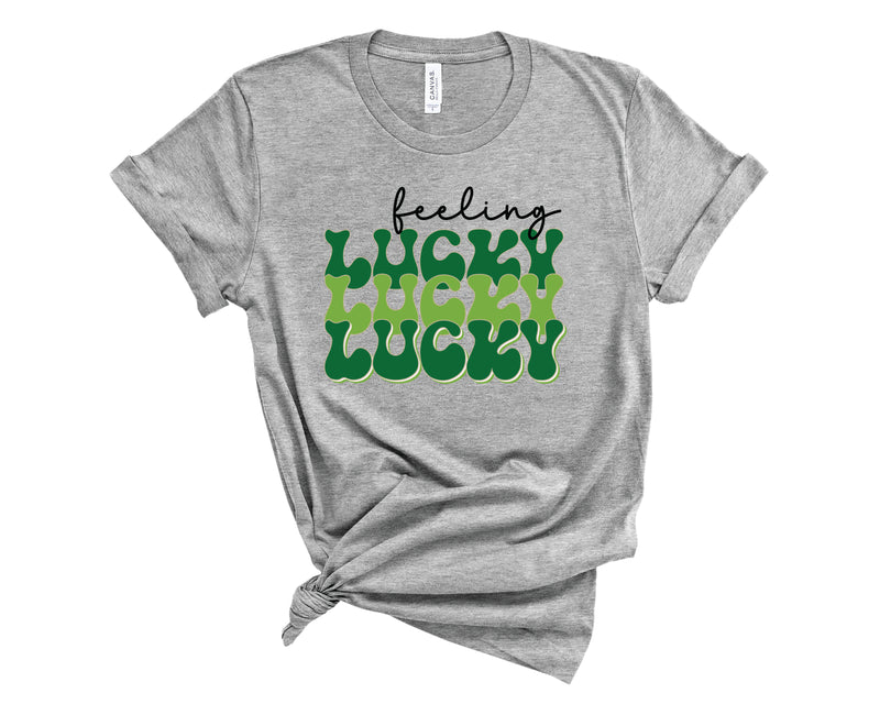 Feeling Lucky Stacked - Graphic Tee