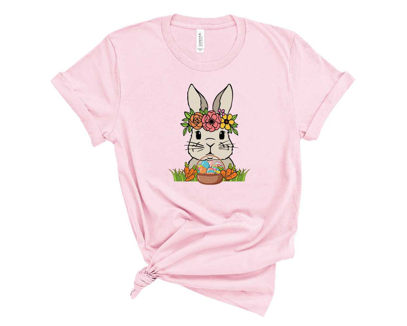 Floral Crown Bunny - Transfer