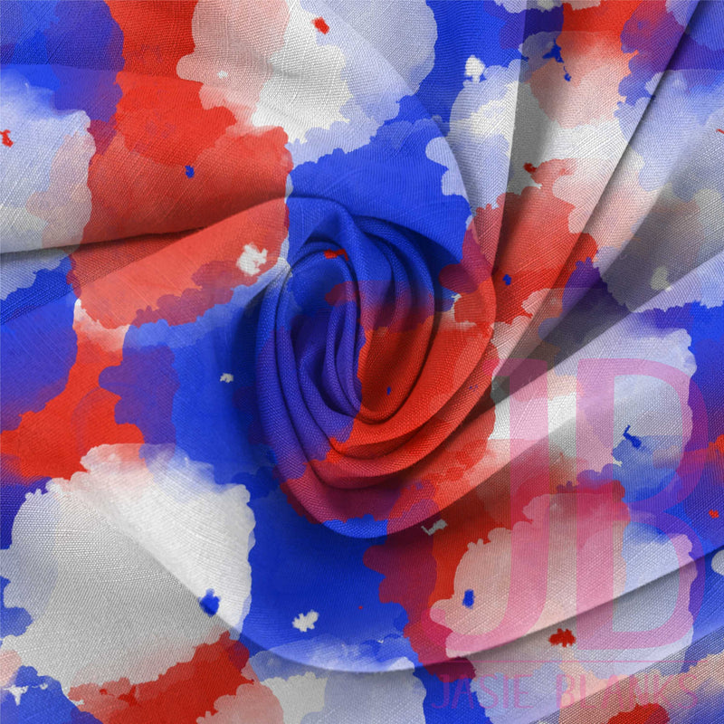 Freedom Watercolor Fabric