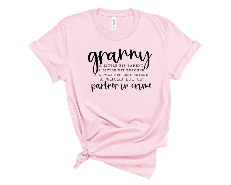 Granny Partner- Graphic Tee