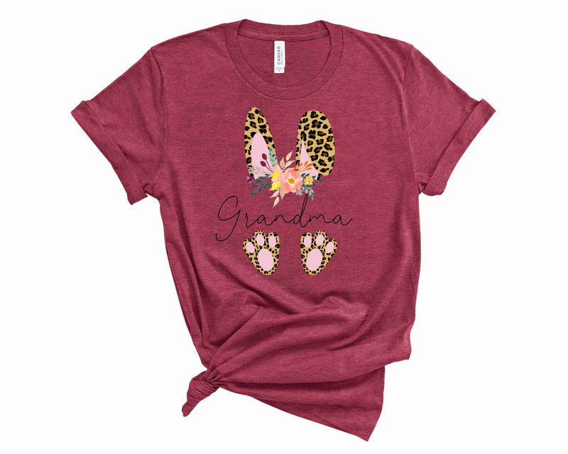 Grandma Leopard bunny  - Graphic Tee