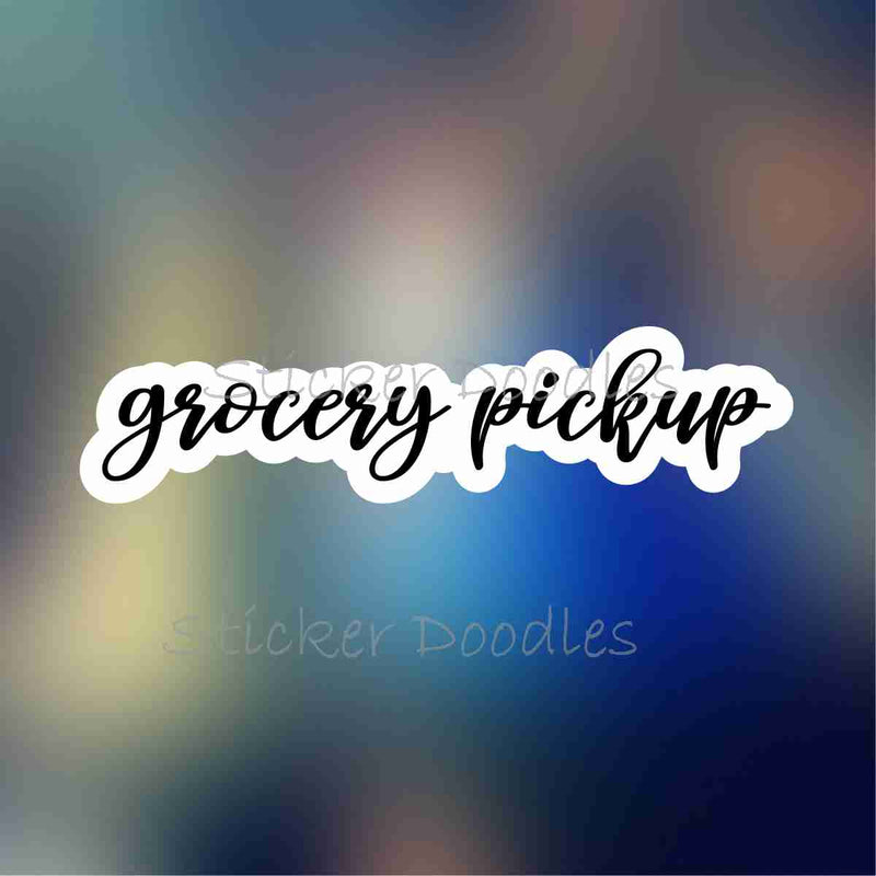 Grocery pickup - Sticker