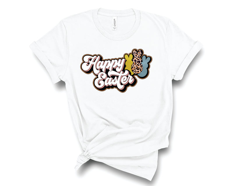 Happy Easter Script Neutral - Graphic Tee