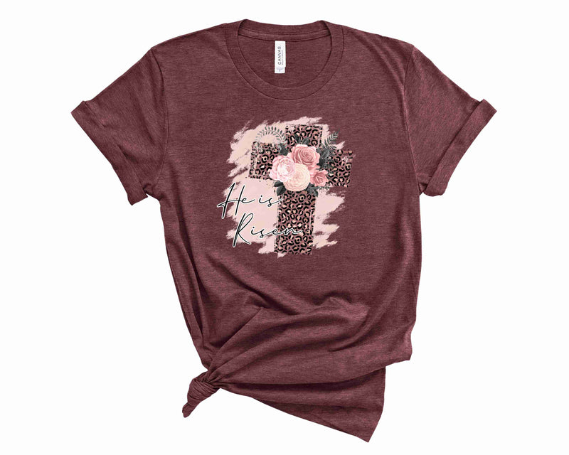 He is Risen Leopard - Graphic Tee