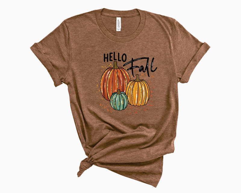Hello Fall Pumpkins - Transfer