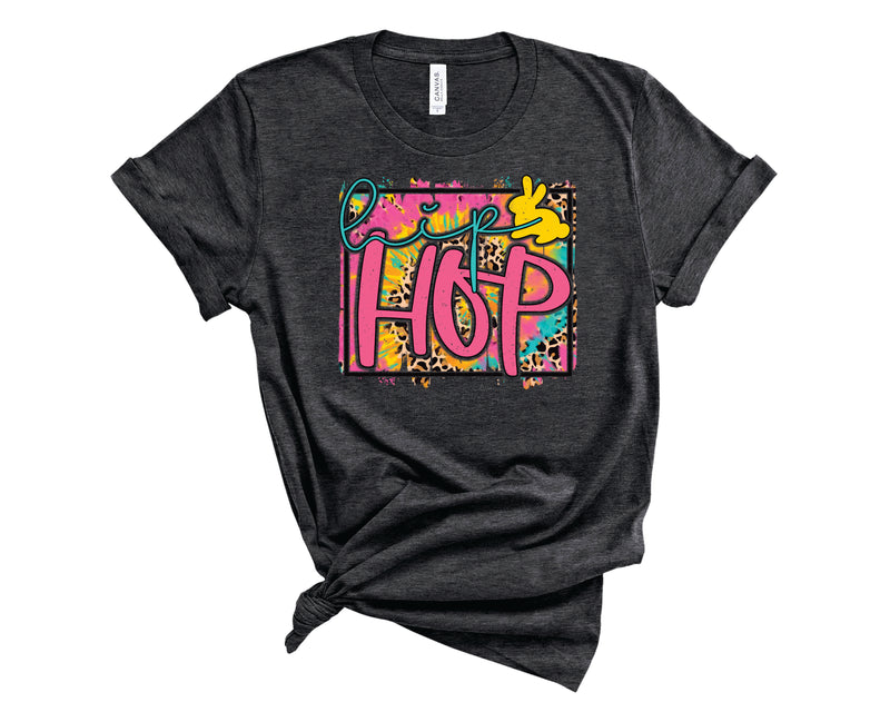 Hip Hop Tie Dye Leopard - Graphic Tee