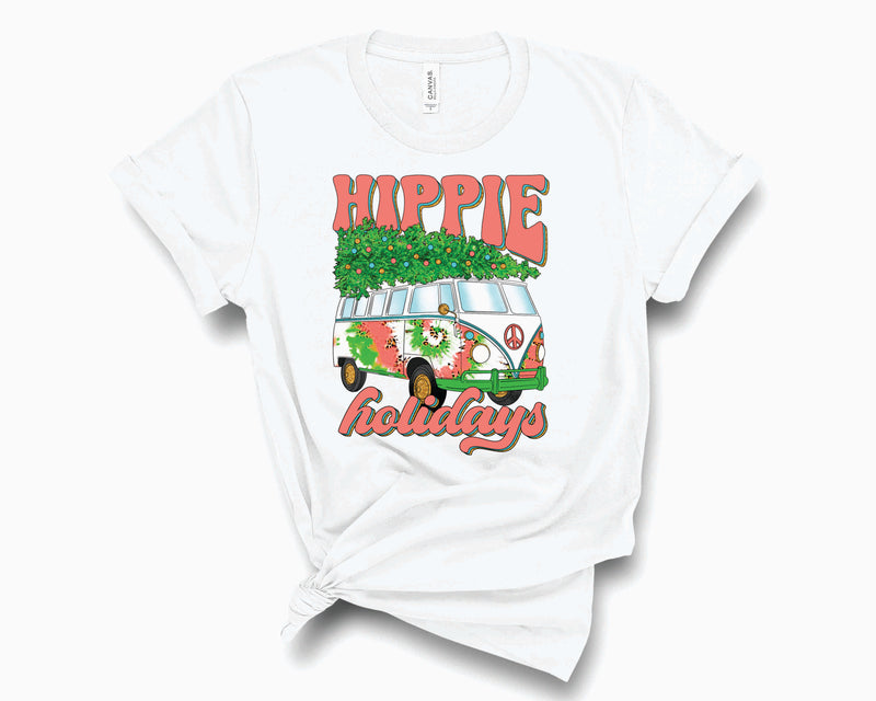 Hippie Holidays Bus - Graphic Tee