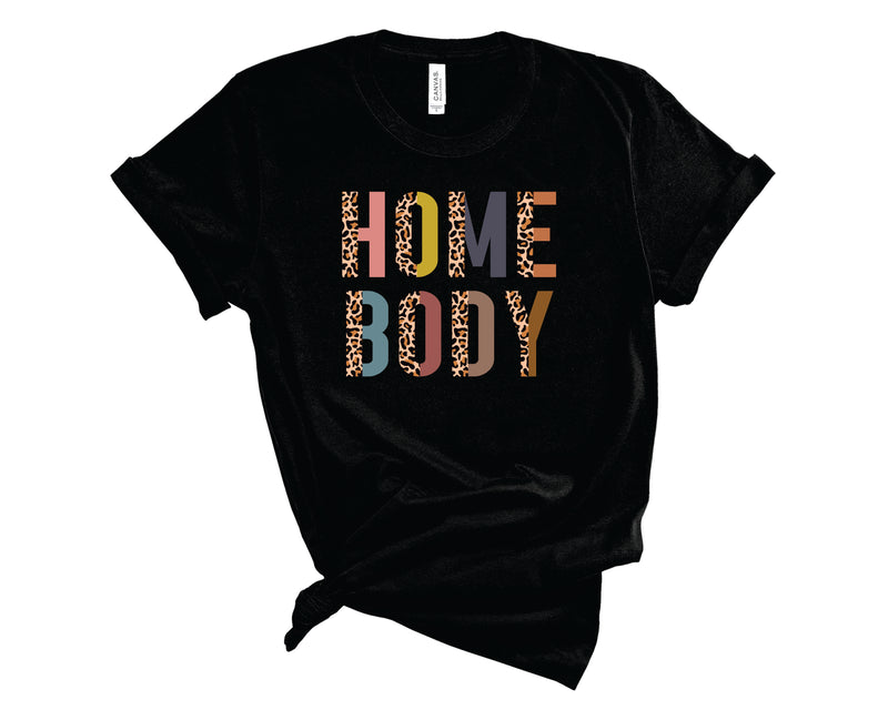 Home Body Half Leopard - Graphic Tee