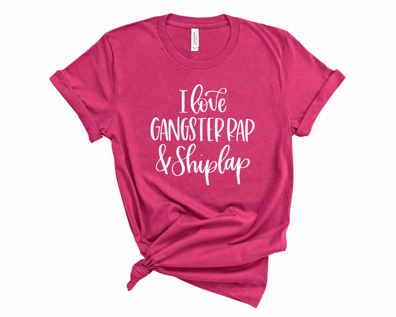 I Love Gangster Wrap and Shiplap - Graphic Tee