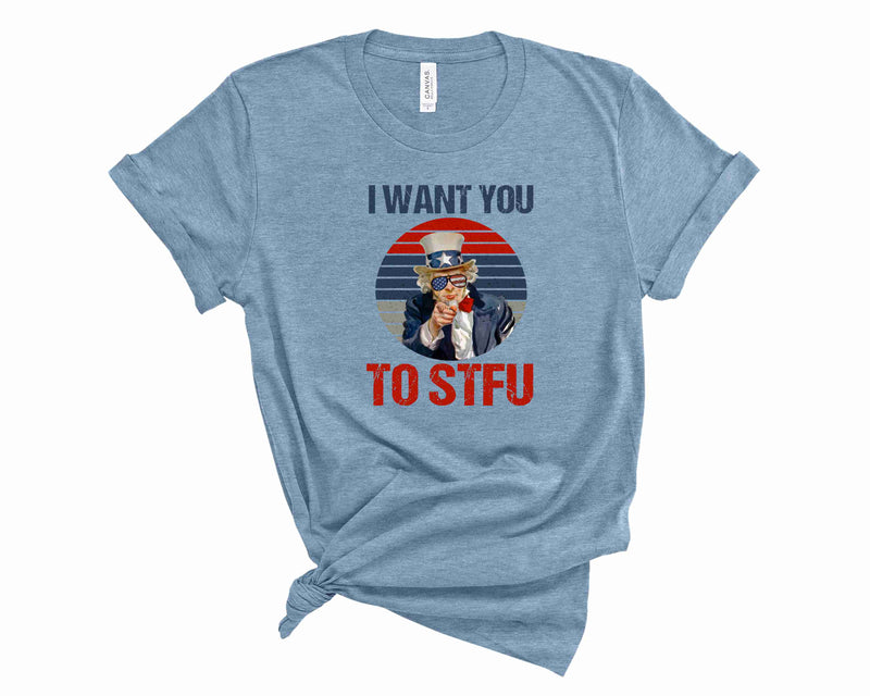 I want you to STFU - Transfer