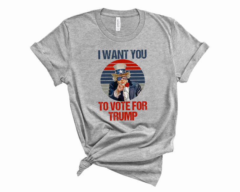 I Want You To Vote For Trump - Transfer