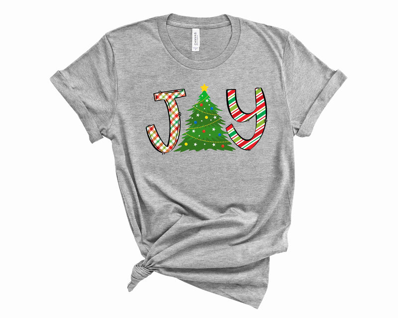 Joy Christmas Tree - Graphic Tee