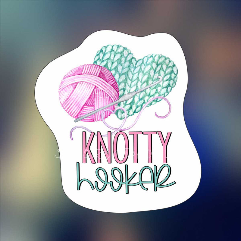 Knotty Hooker - Sticker