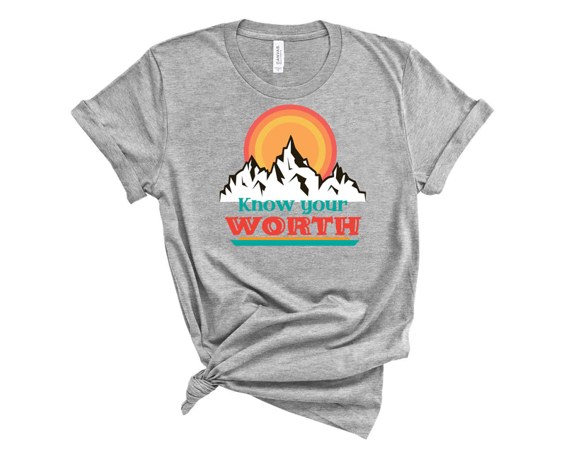 Know your Worth - Graphic Tee