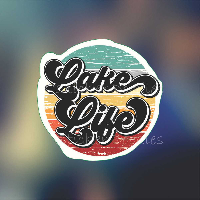 Lake Life - Sticker