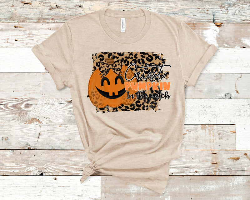 Leopard Cutest Pumpkin - Transfer