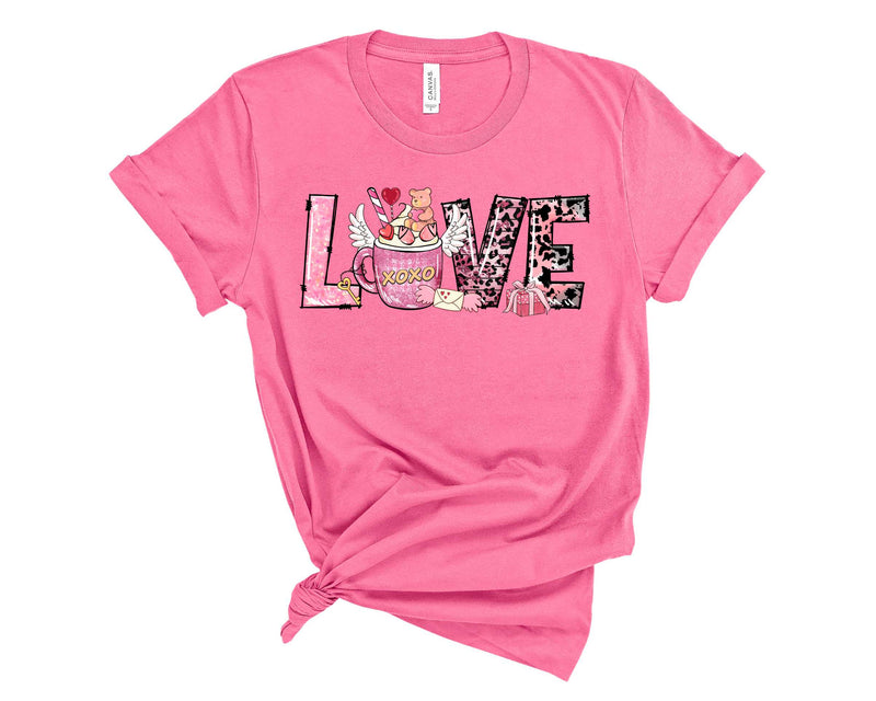 Love Teddy Bear - Graphic Tee