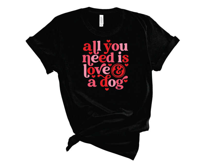 Love and a Dog - Graphic Tee