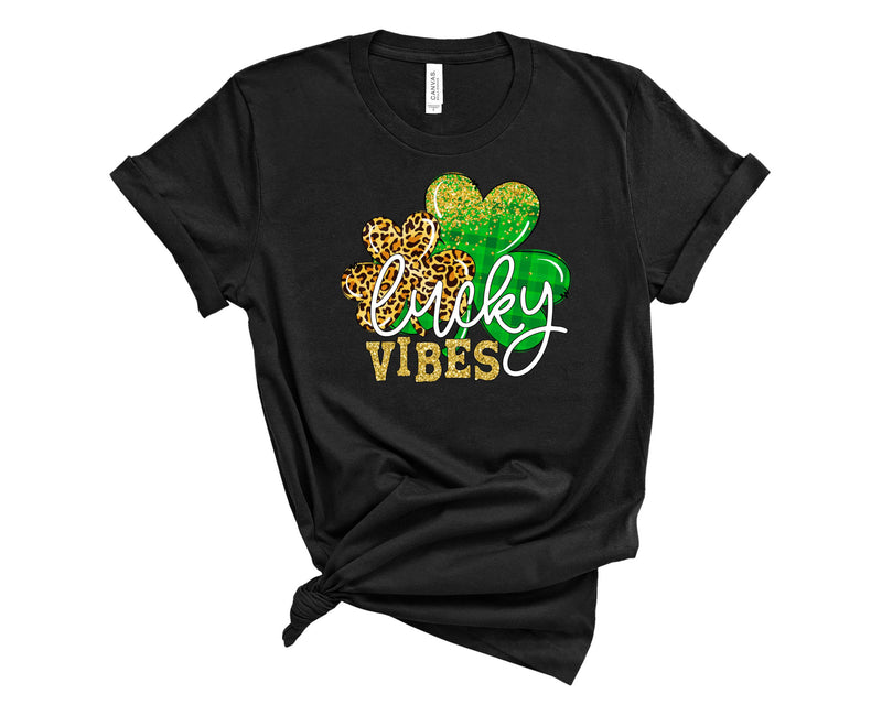 Lucky Vibes Clovers - Graphic Tee