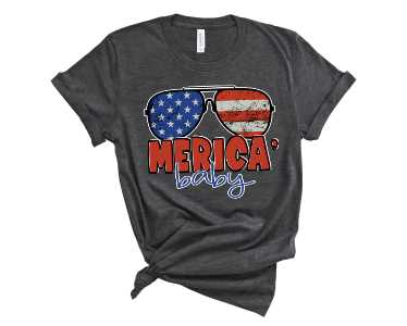 Merica Baby - Graphic Tee