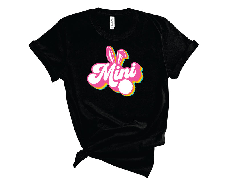 Mini Easter Retro Bunny Tail - Graphic Tee