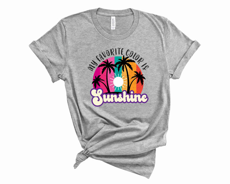 My Favorite Color is Sunshine - Graphic Tee