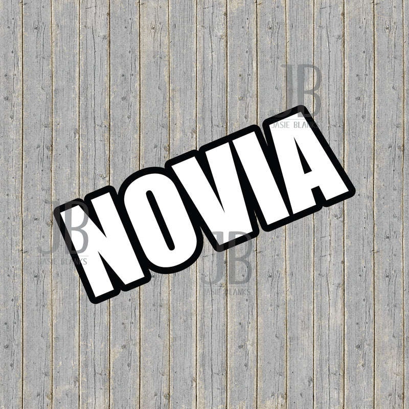 Novia Photo Prop