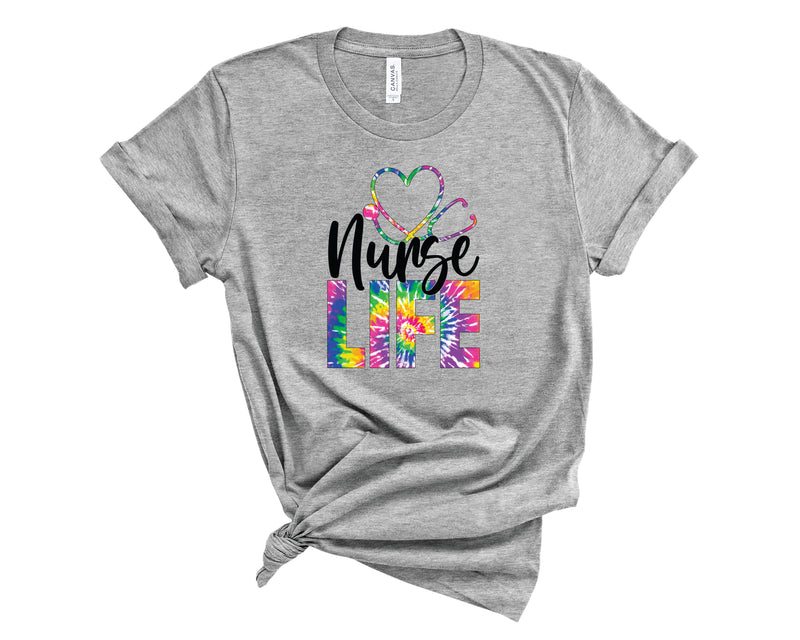 Nurse Life Tie Dye - Transfer