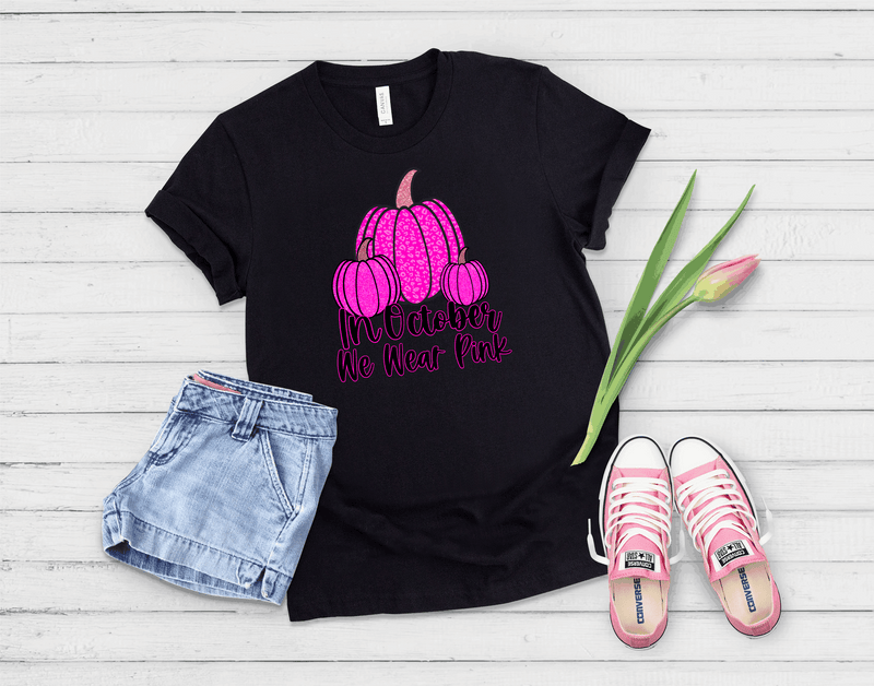 October Wear Pink Pumpkins - Graphic Tee