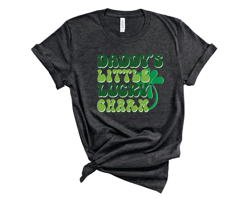 Retro Daddy's Little Lucky Charm - Graphic Tee