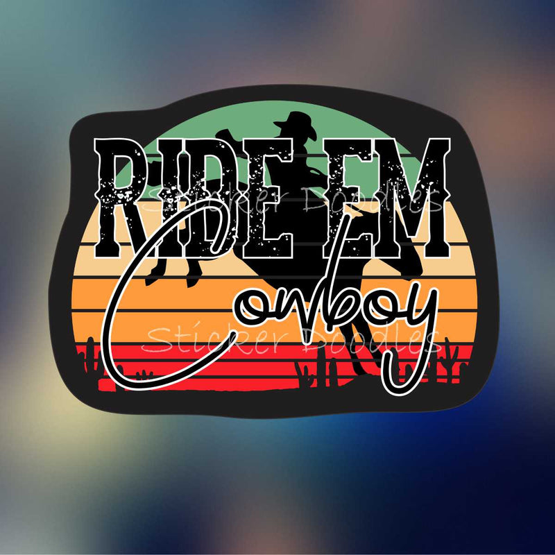 Ride em cowboy - Sticker