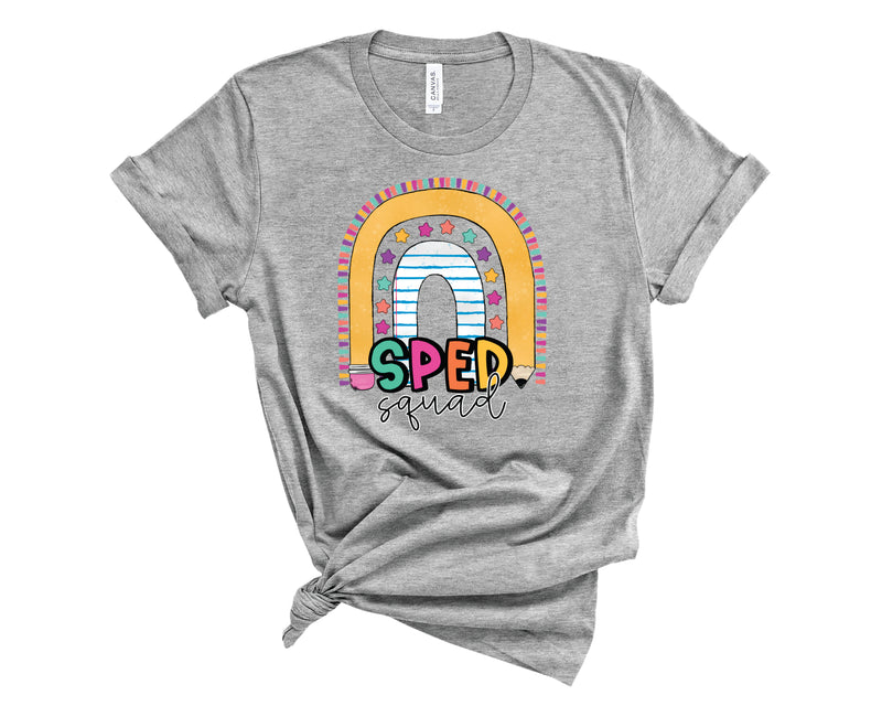 SPED Squad Rainbow (Special Education) - Graphic Tee