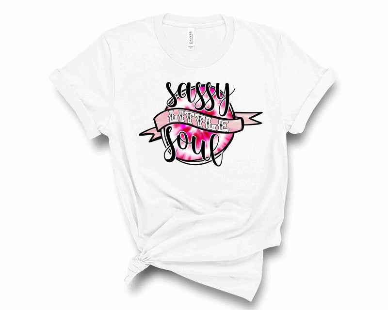 Sassy Little Soul - Pink Tie Dye - Graphic Tee