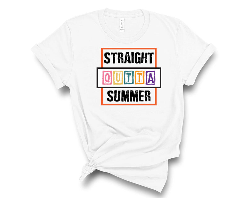 Straight Outta Summer - Graphic Tee