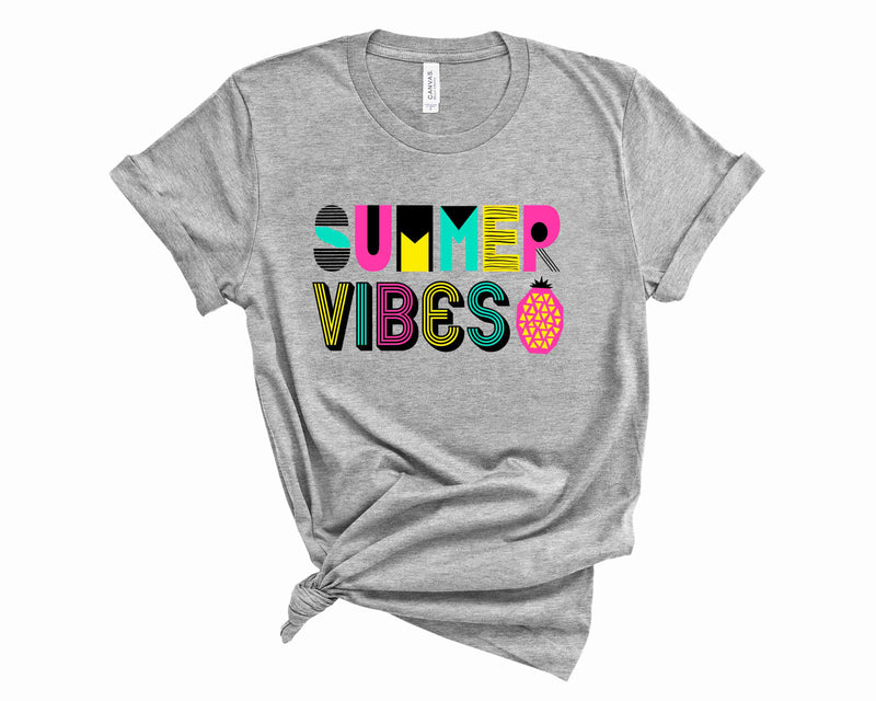 Summer Vibes Bright - Graphic Tee