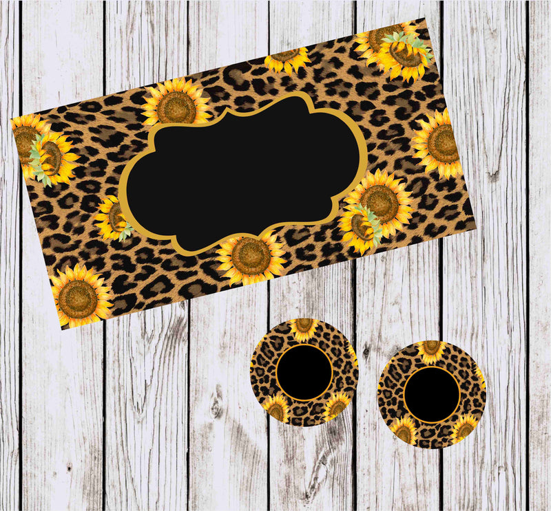 Sunflower/Dark Leopard Car Kit