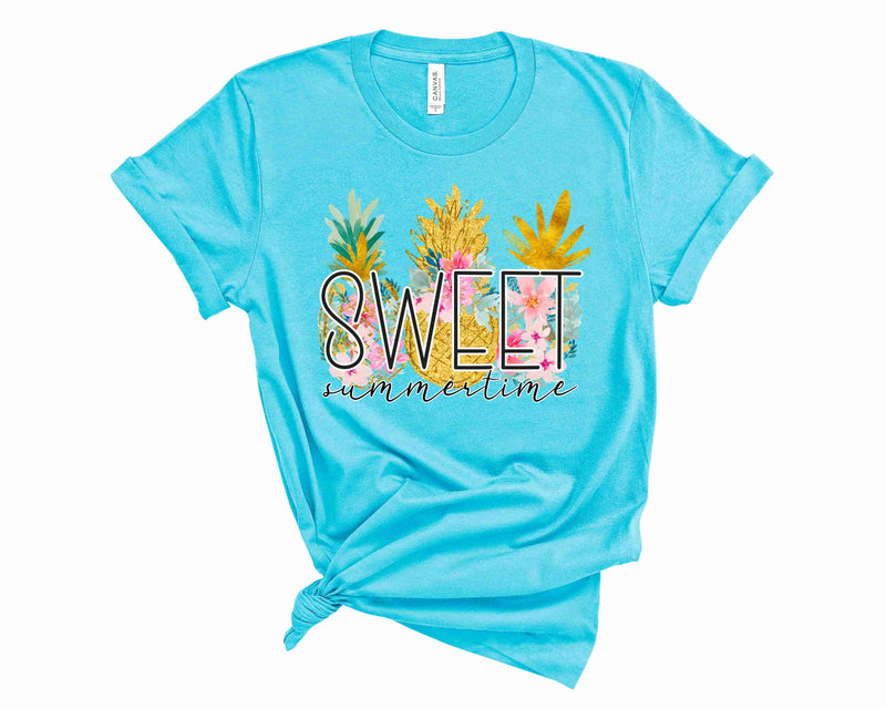 Sweet Summertime Pineapple  - Graphic Tee