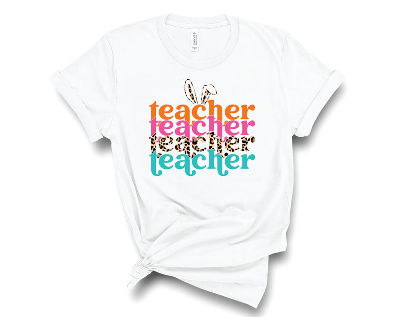 Teacher Easter Stacked - Transfer